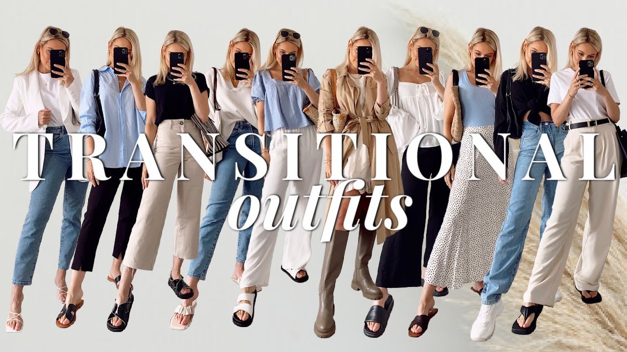 10 Casual Transitional Outfits Summer to Autumn/Fall 2021!!! | Everyday outfits that are comfy!