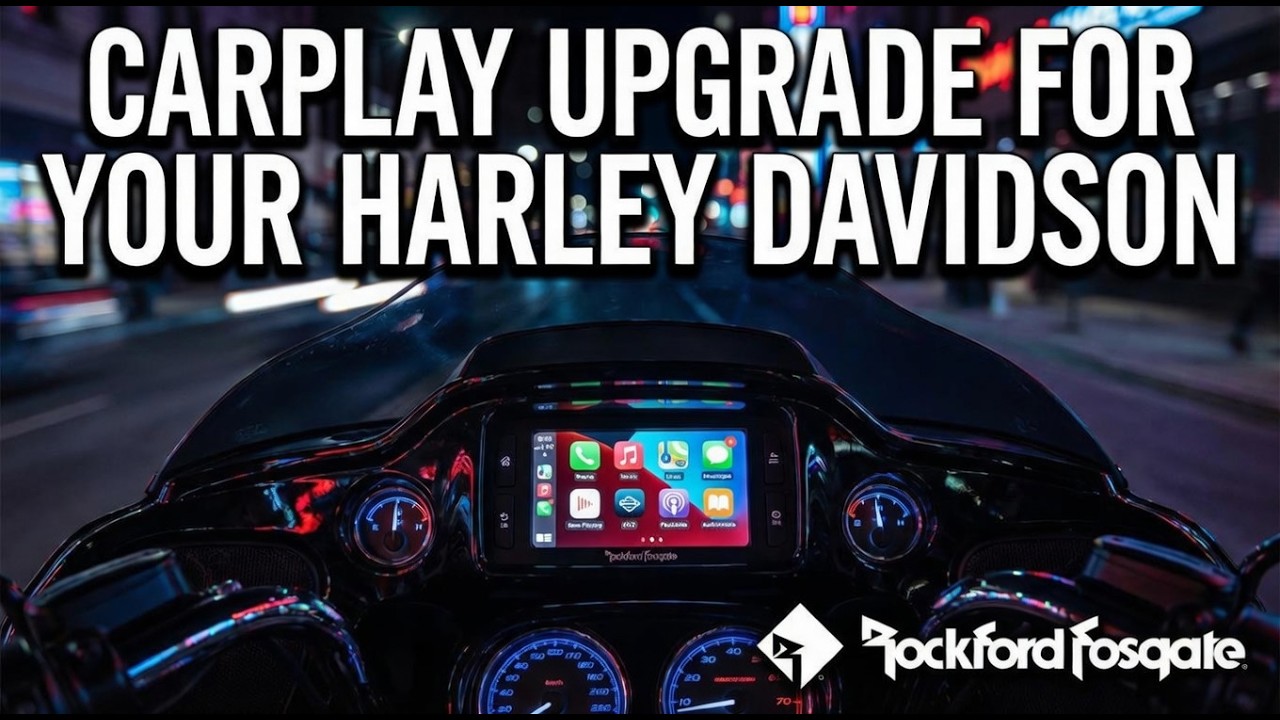 SHOCKING CarPlay Upgrade For Your Harley!