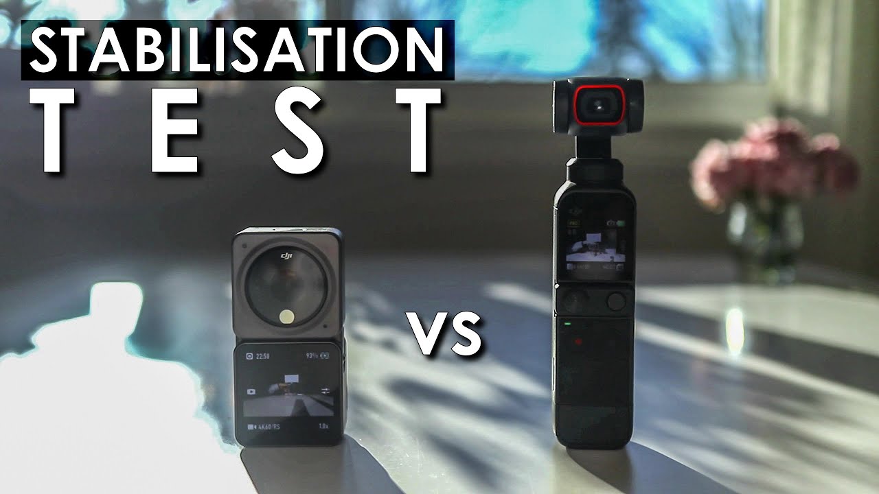 DJI Action 2 vs Pocket 2 Stabilization Test