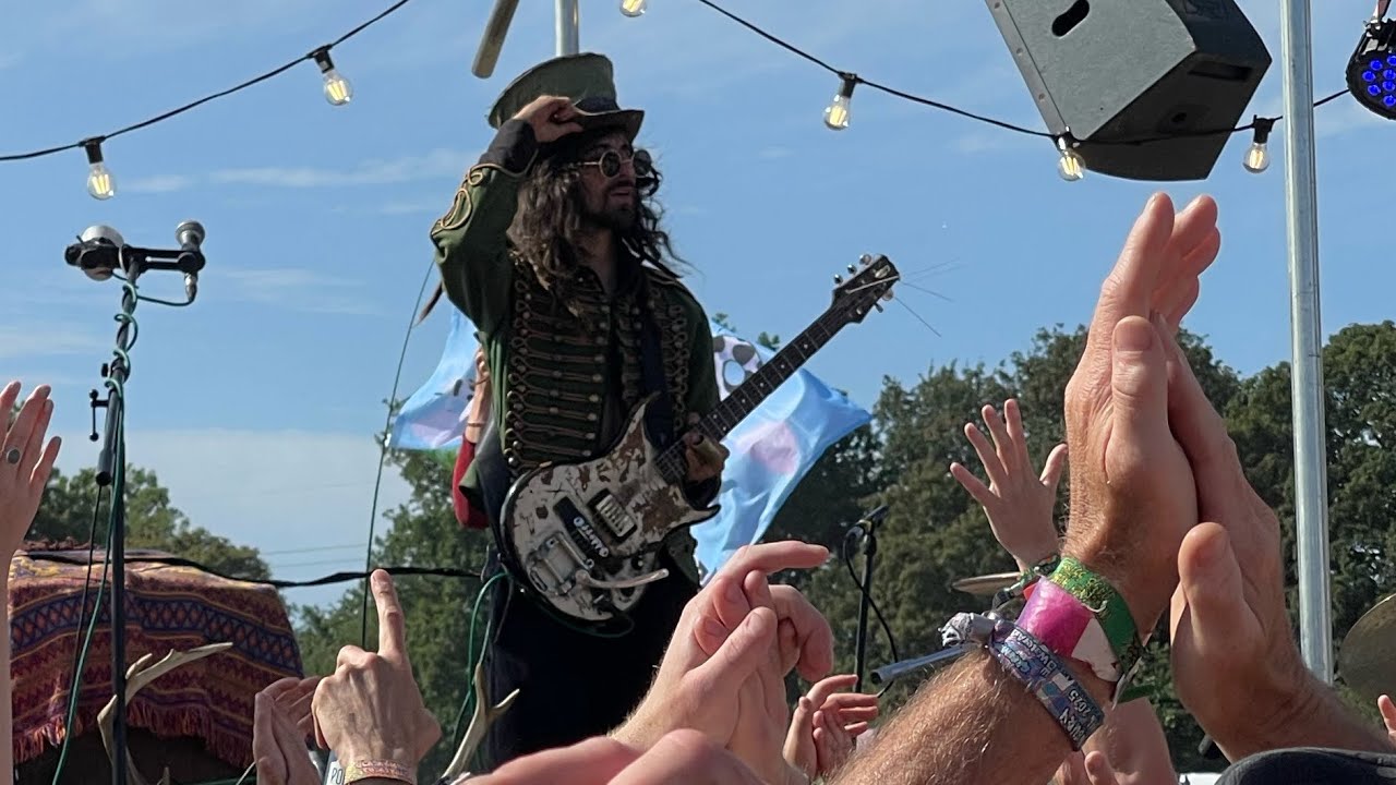 Cam Cole - New Age Collective - Car Henge, Glastonbury Festival 2025