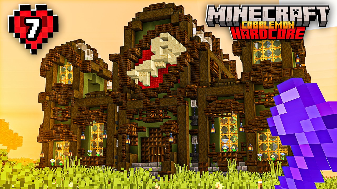 Zbudowałem WIELKIE MUZEUM POKEMON w Minecraft Hardcore Cobblemon