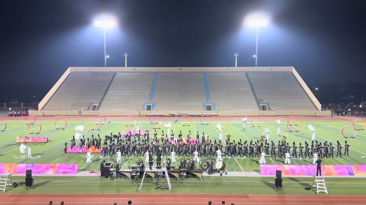 Edinburgh North High School Band 2025 UIL East Pigskin 10.18.25