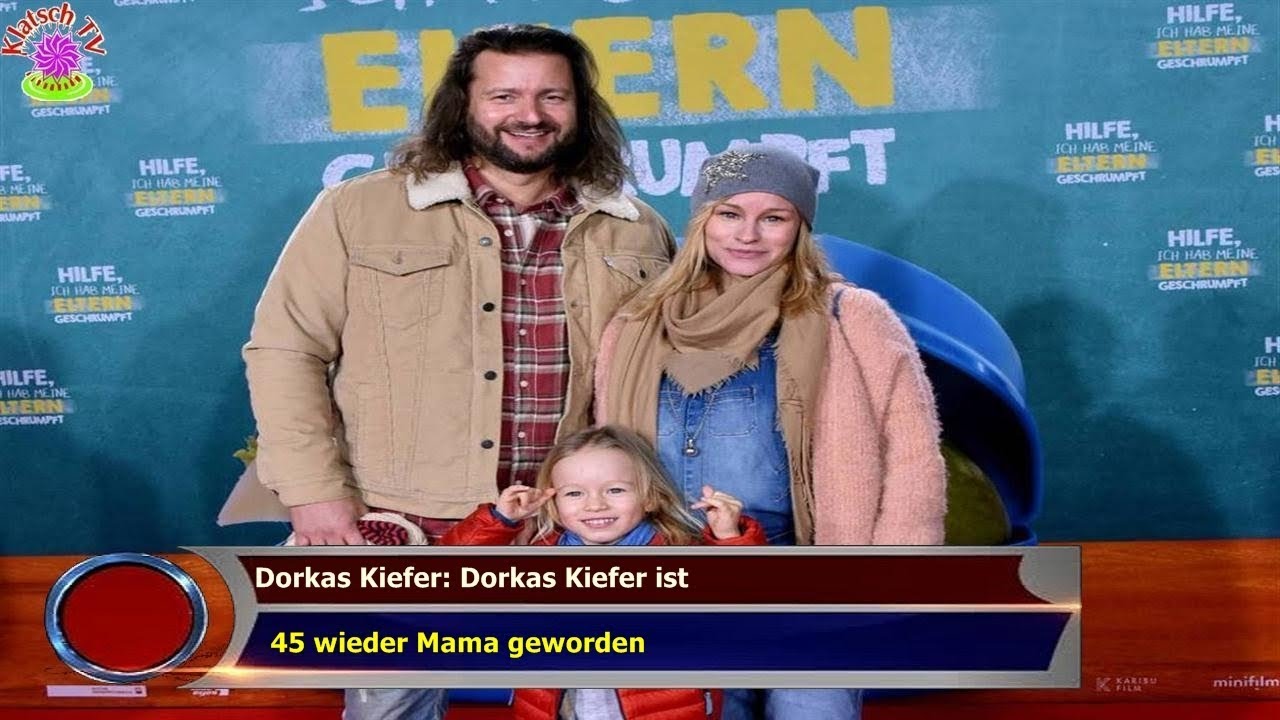 Dorkas Kiefer: Dorkas Kiefer ist   45 wieder Mama geworden