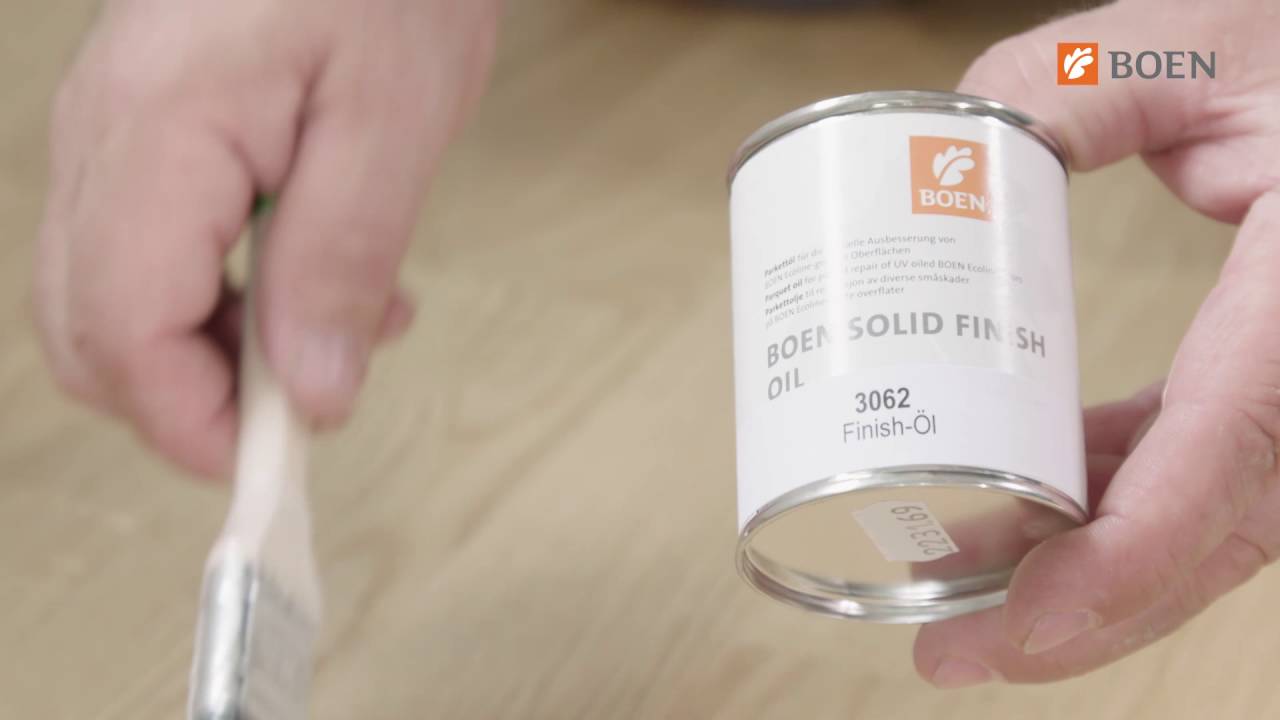 BOEN Repair tips – How to repair damages on oiled hardwood flooring.