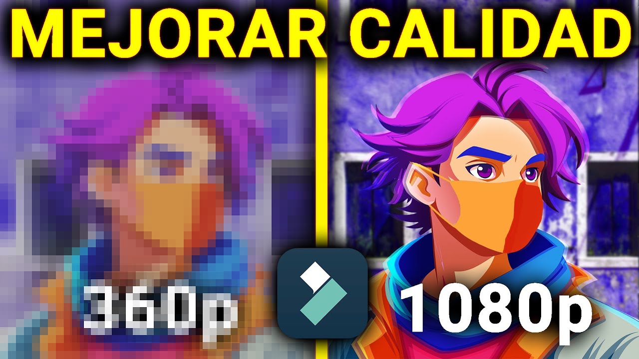 Convertir video con mala calidad a FULL HD | Cómo mejorar calidad en Filmora 13✅