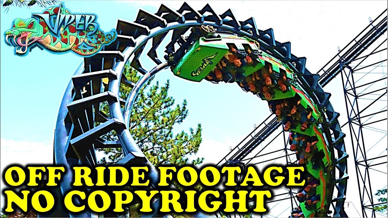 Viper at Six Flags Darien Lake Off-Ride Footage (No Copyright)