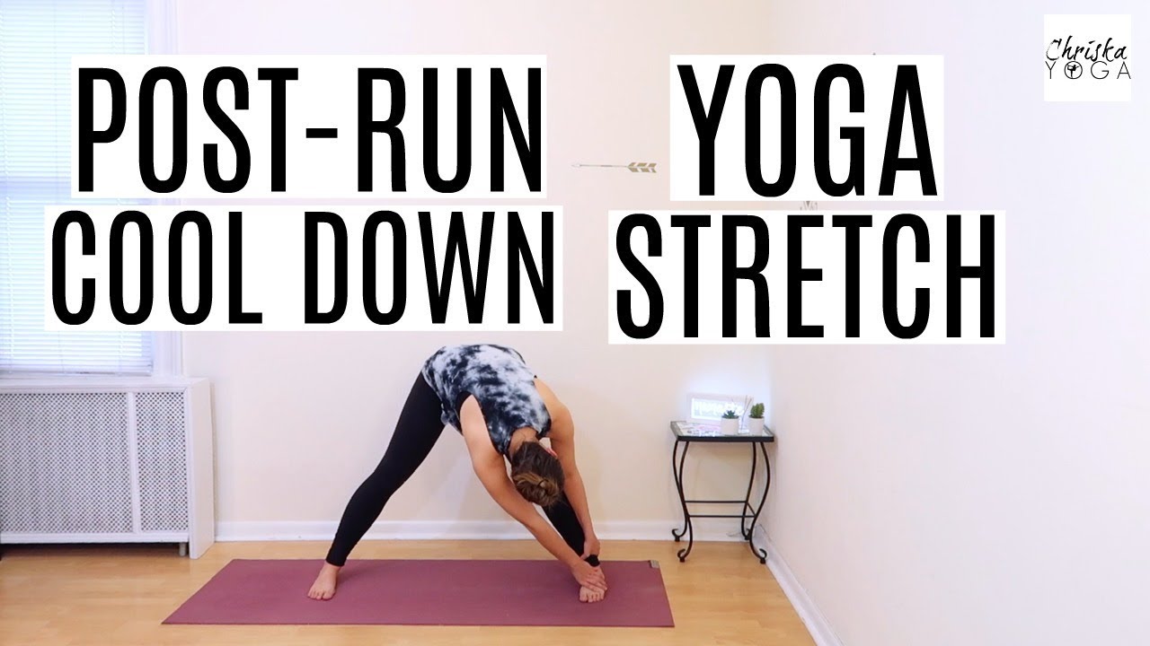 Post-Run Yoga Cool Down Stretch | Yoga for Runners After Running | ChriskaYoga