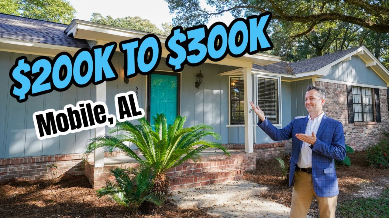 Mobile Alabama! | Here's what $200K to $300K can buy!