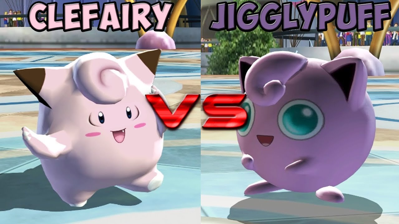 Pokemon battle revolution - Clefairy vs Jigglypuff