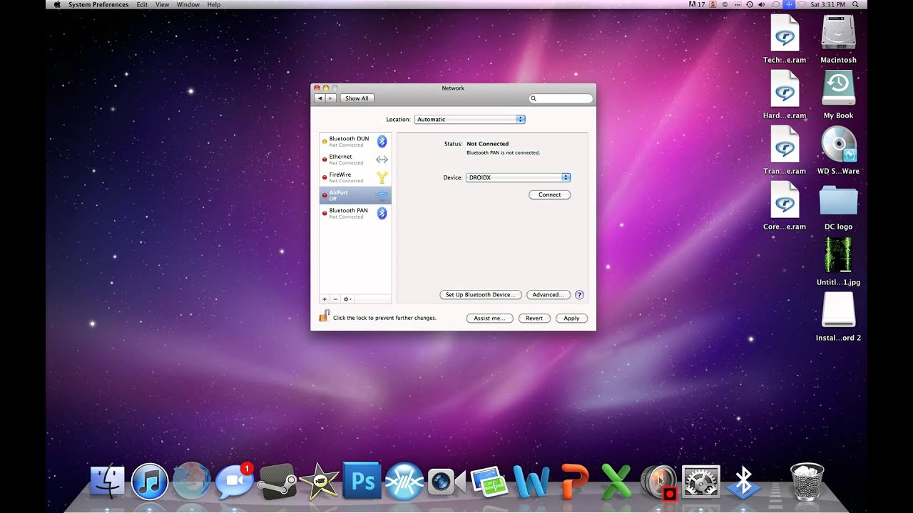 How to tether android phone wirelessly to a mac without  applications or rooting!
