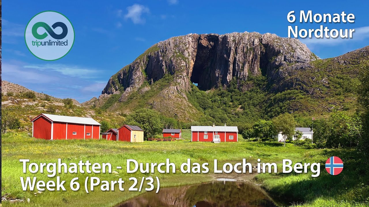 Wanderung durch das Loch im Berg: Torghatten - Norwegen Roadtrip im Wohnmobil Woche 6 (2/3)