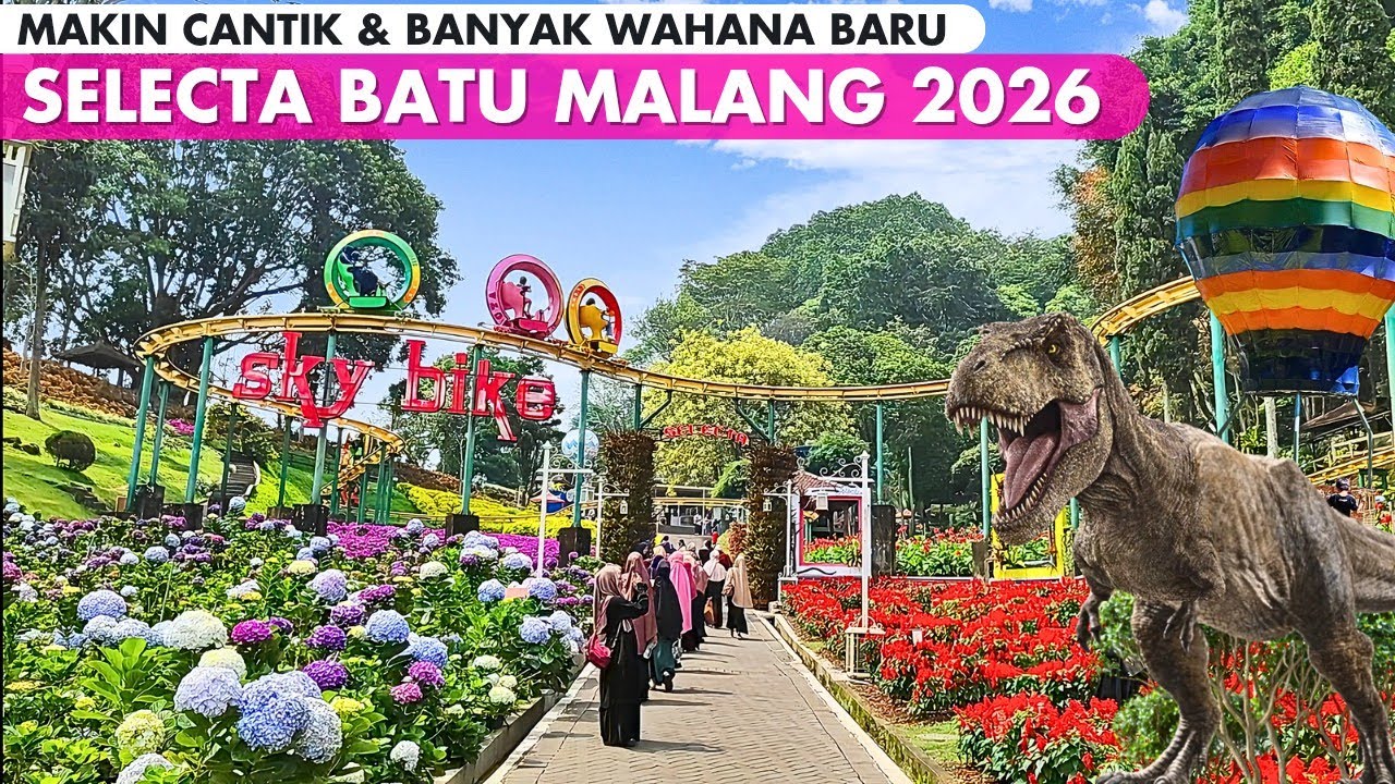 SELECTA BATU MALANG Terbaru 2026 ‼ Makin Cantik dan Banyak Wahana Baru