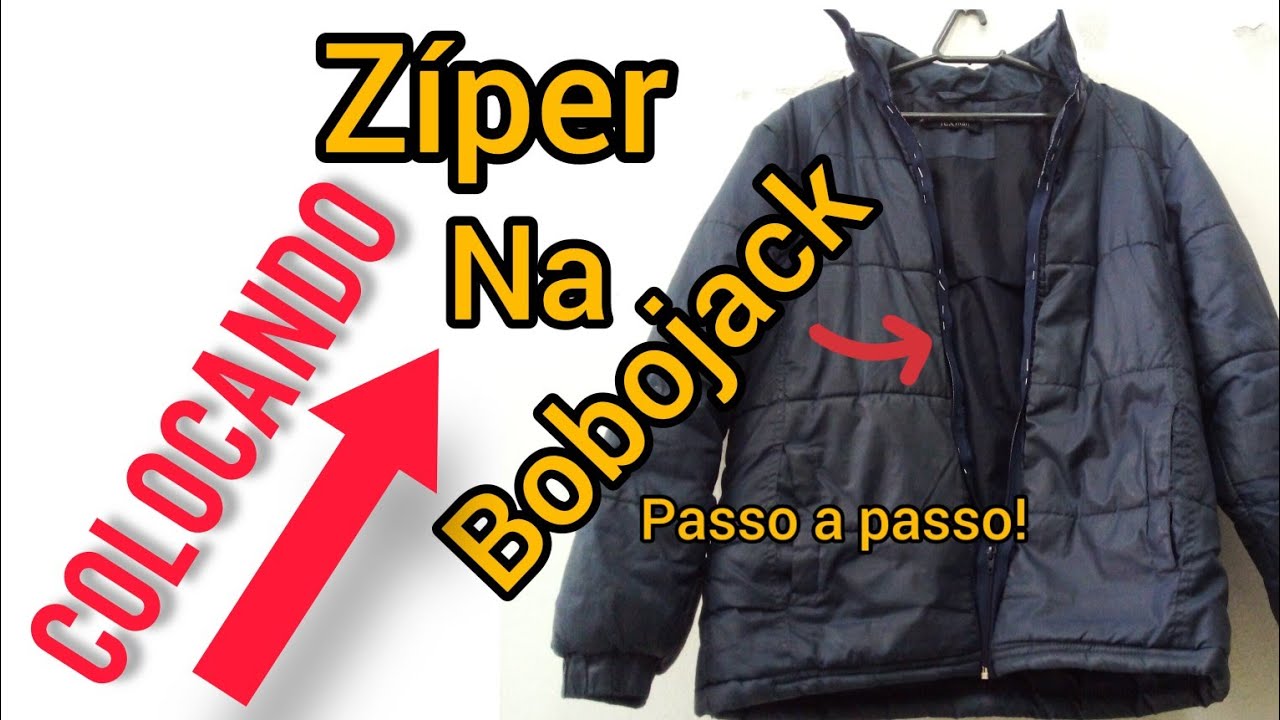 COMO TROCAR O ZÍPER DE JAQUETA