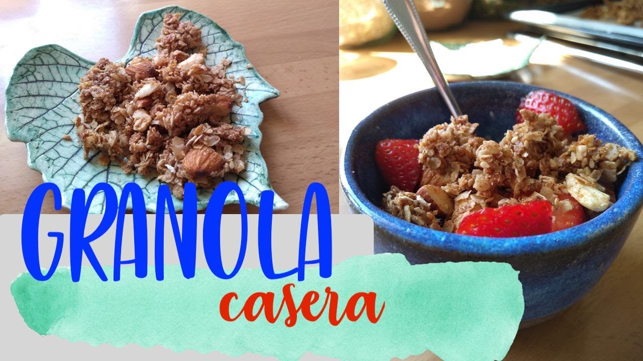 Granola casera con maca andina
