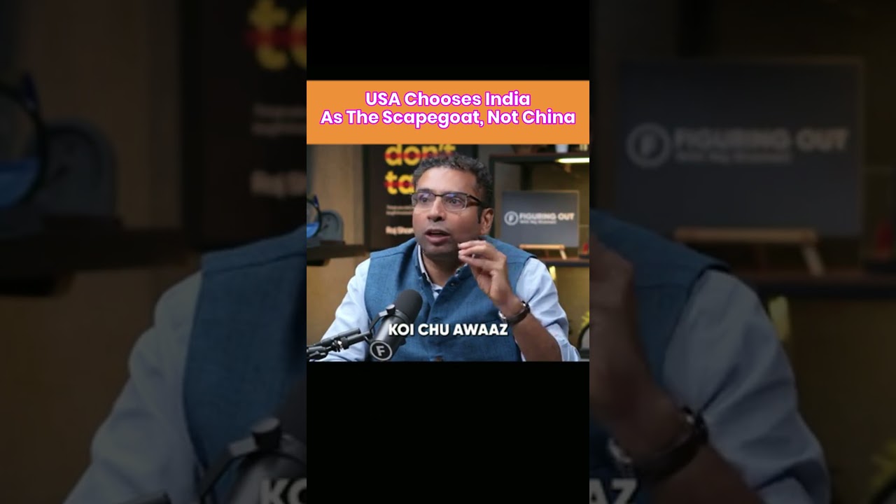 Why US Chooses India as Scapegoat, Not China 🇮🇳 | Saurabh Mukherjea | Raj Shamani 