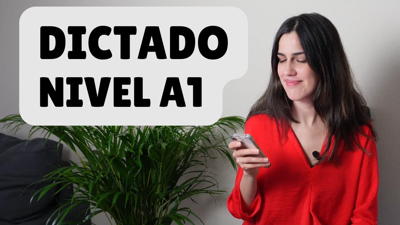 Dictado en Español A1 – Aprende Español Fácil 🇪🇸 | Für Deutsche und Niederländer