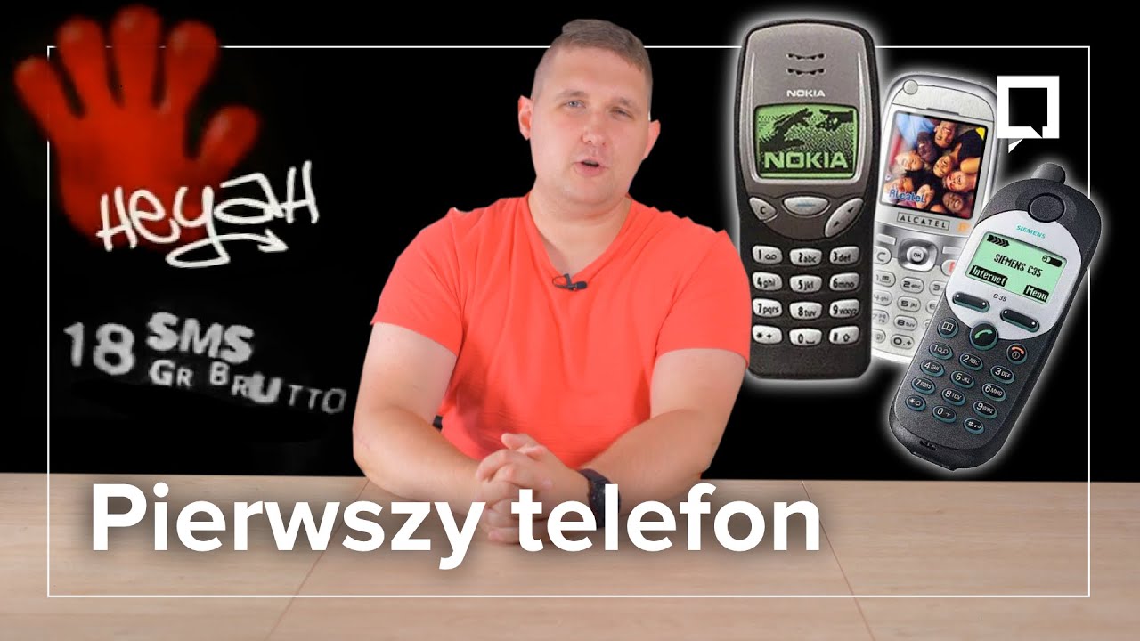 MÓJ PIERWSZY TELEFON. A jaki był TWÓJ?