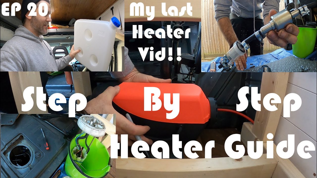 Step by Step Diesel Heater Guide || Ducato Camper Conversion || Ep 20