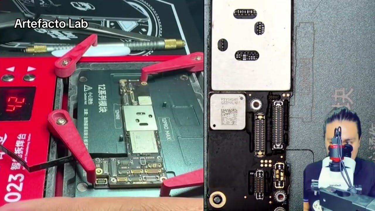 Separando placas de iPhone 12 Pro ¿cómo separar placas de iPhone 12 Pro?