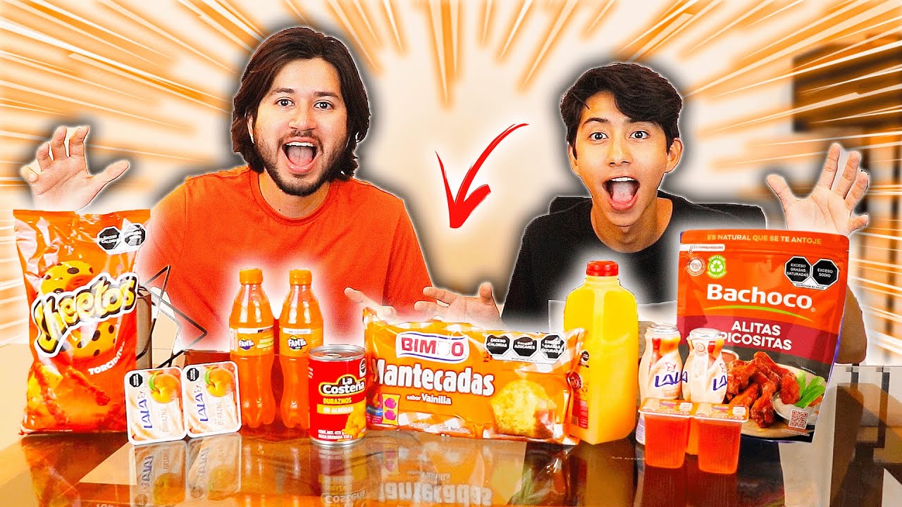 &iexcl;COMIENDO NARANJA 24 HORAS! - BROLAND