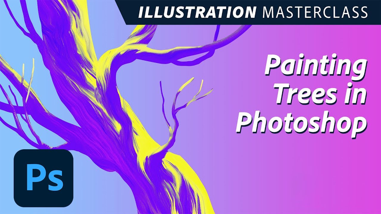 Illustration Masterclass - Painting Trees in Photoshop | Adobe Creative Cloud