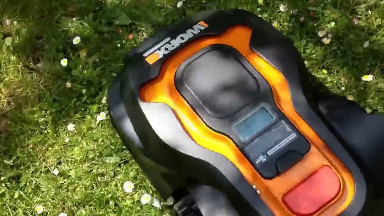 Testkörning i lutning Worx M 2.0 Landroid