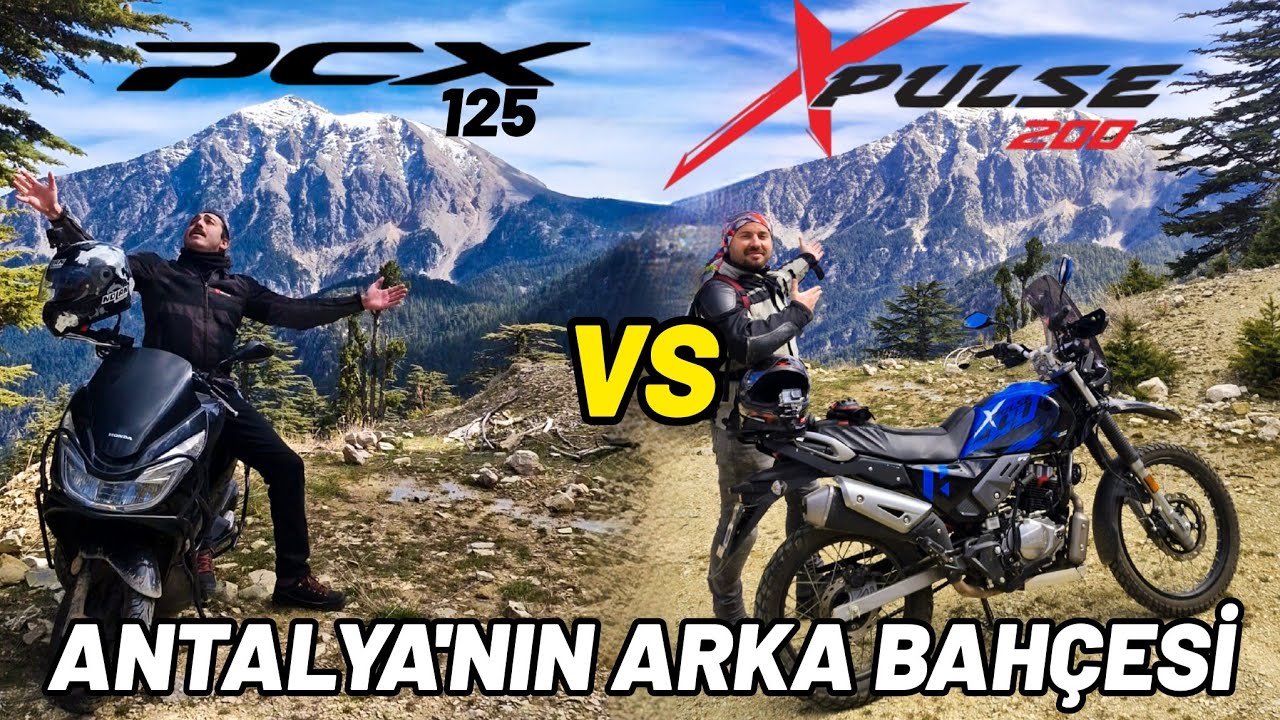 HONDA PCX 125 VS HERO XPULSE 200 - ZORLU ARAZİDE UZUN YOL PERFORMANSI - Motovlog