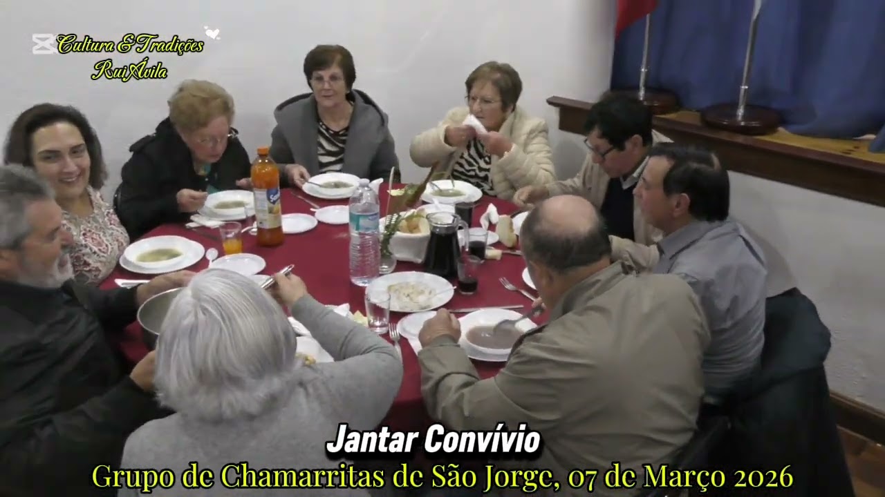Jantar Convívio organizado pelo grupo de Chamarritas de São Jorge, Manadas 07/03/26