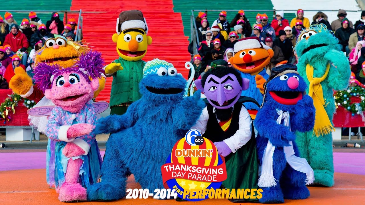 Sesame Place 6ABC Thanksgiving Day Parade 2010-2014 Performances