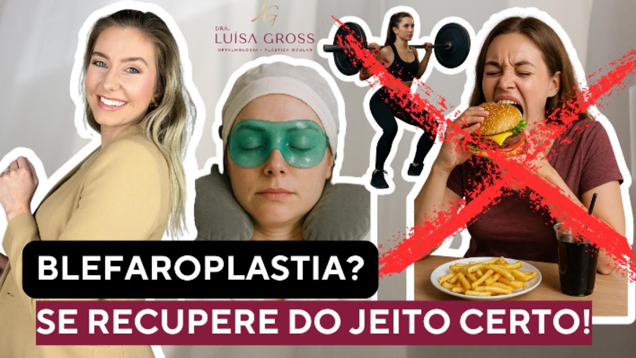 Orientações Pós-Cirurgia de Pálpebras (Blefaroplastia) – Cuidados Essenciais