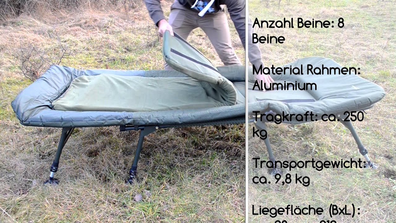 MK-Angelsport Platinum Giant Bed Chair Karpfenliege Vorstellung