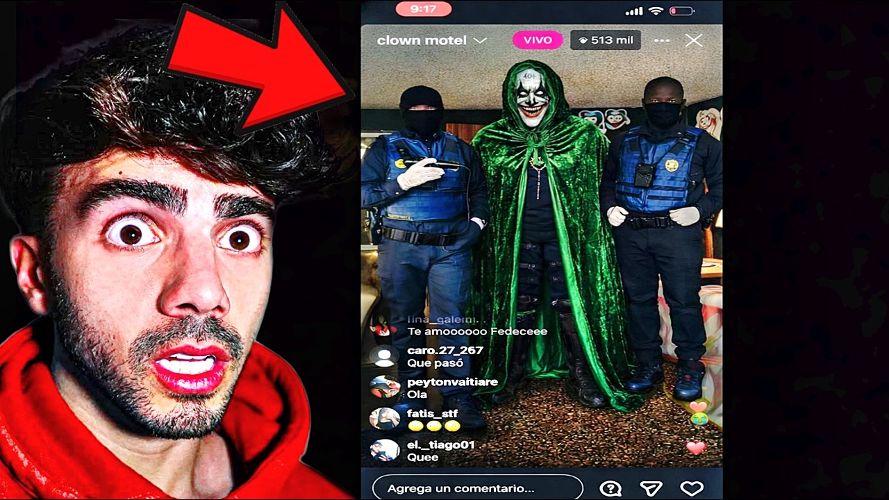 😨 20 COSAS Que NO VISTE del EN VIVO DE FEDE VIGEVANI EN EL CLOWN MOTEL