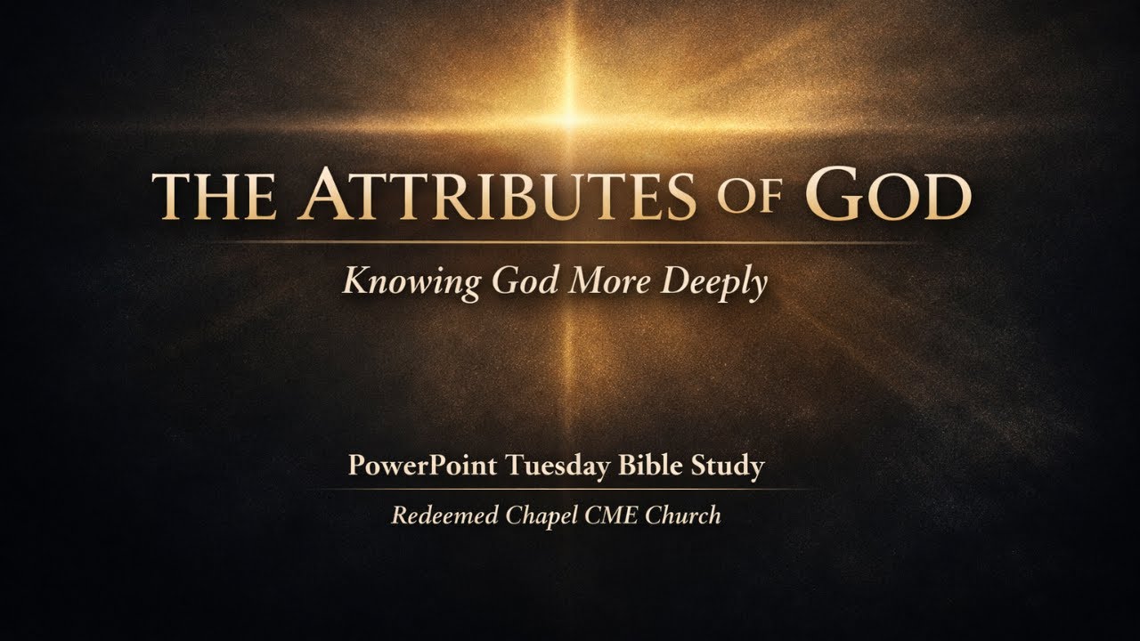 PowerPoint Tuesday w/ Pastor Jeremiah - Attributes of God - God is Omnipotent