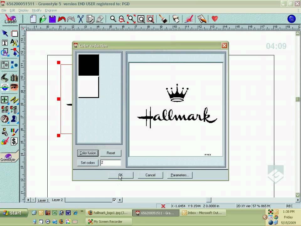 Import Logo in Gravo 5.2 full version