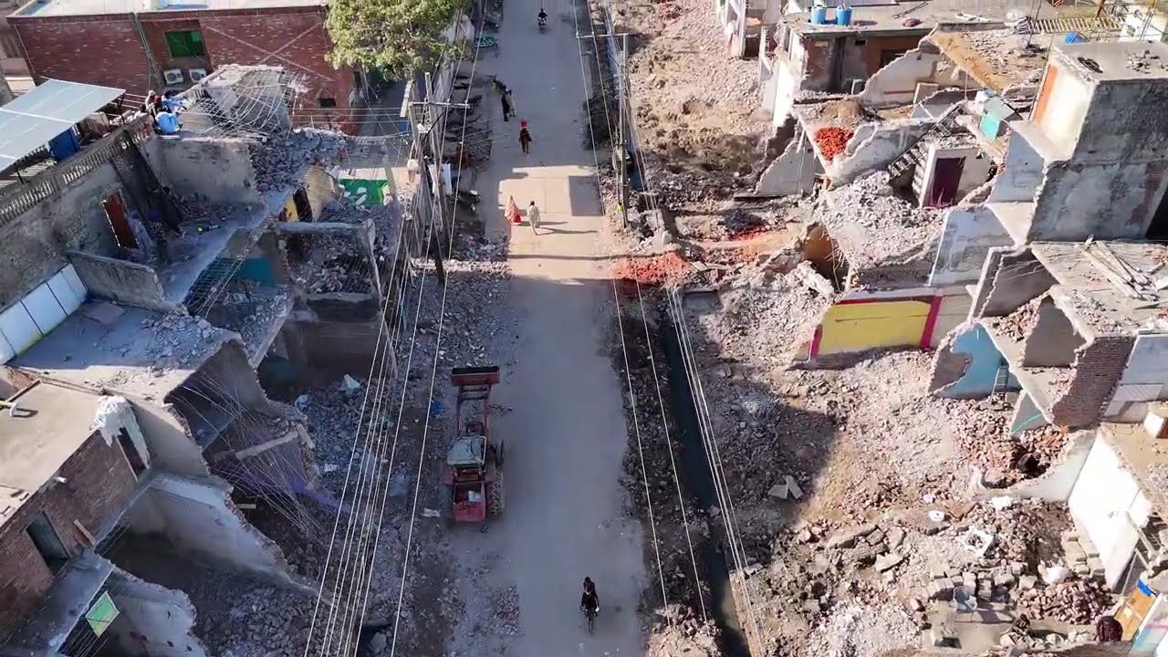 Dinga City Tajawzat Operation Drone Video