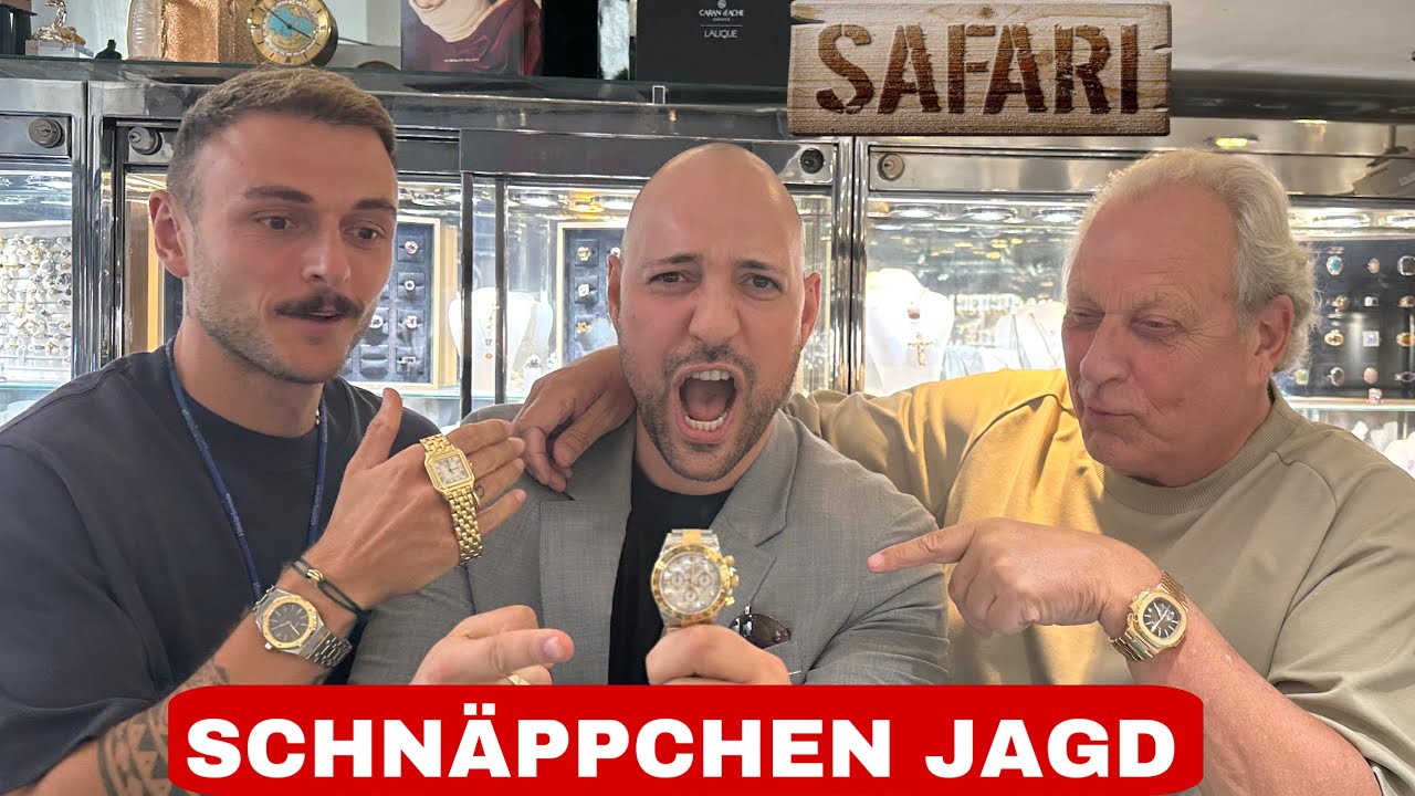 SCHNÄPPCHEN JAGD Düsseldorf Besuch bei Klaus FineArtKoe gebrauchte Cartier Rolex WATCHSAFARI