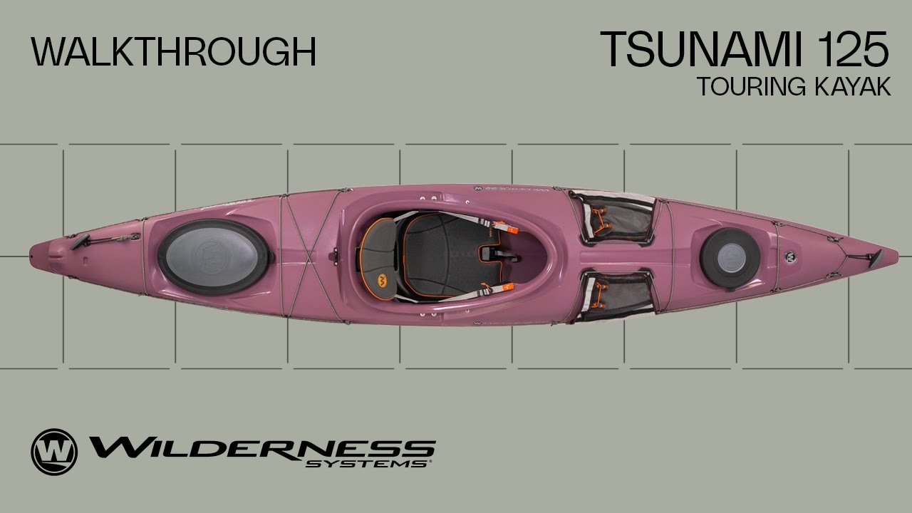 TSUNAMI 125 Touring Kayak Walkthrough | Wilderness Systems