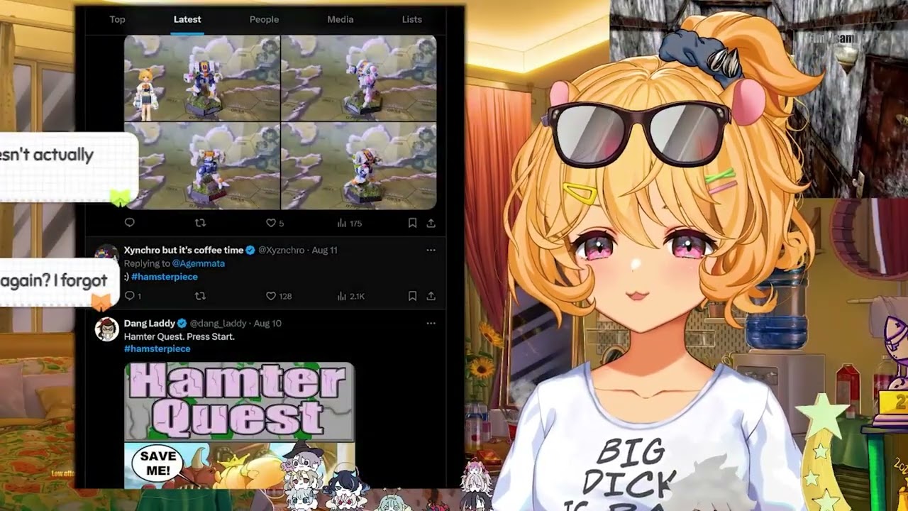 Eimi catches up with her art