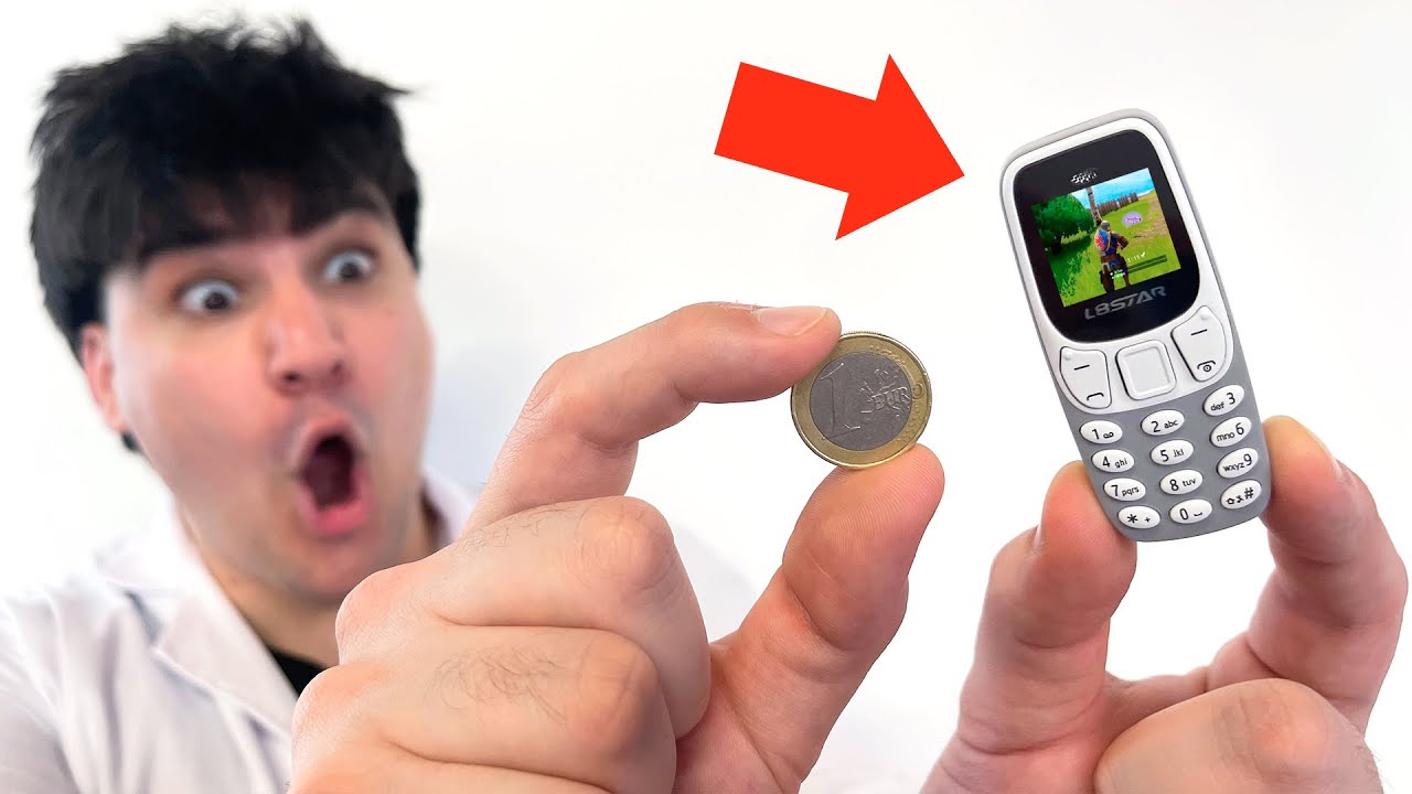 COMPREI O MENOR SMARTPHONE DO MUNDO! SERÁ QUE FUNCIONA?