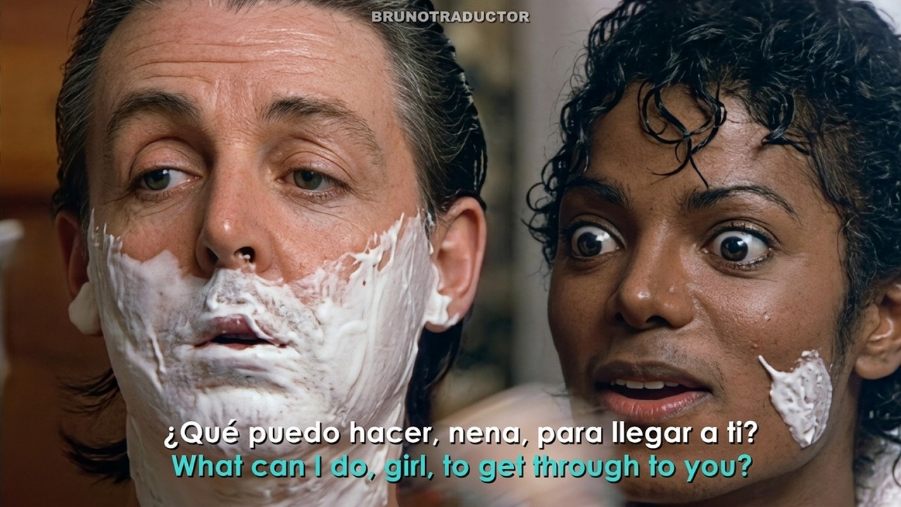 Paul McCartney - Say Say Say ft. Michael Jackson // Lyrics + Espa&ntilde;ol // Video Oficial