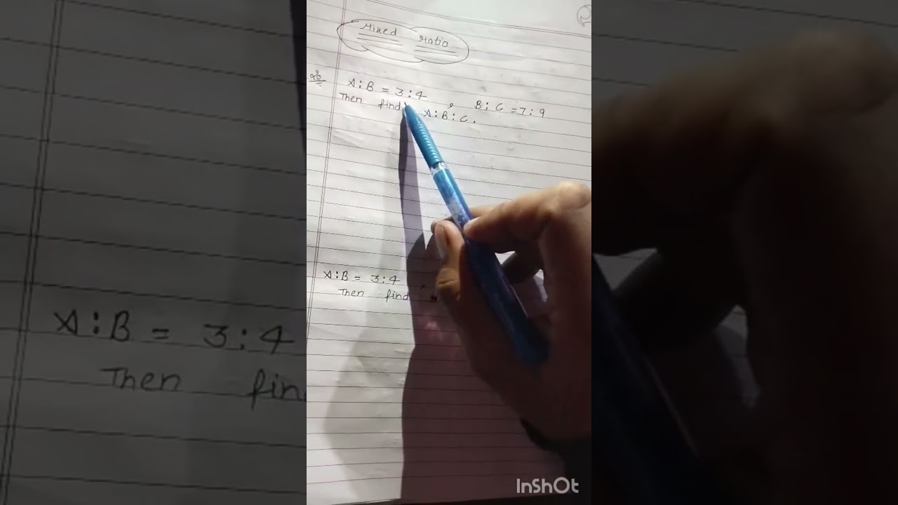Ratio and proportion Class 2nd