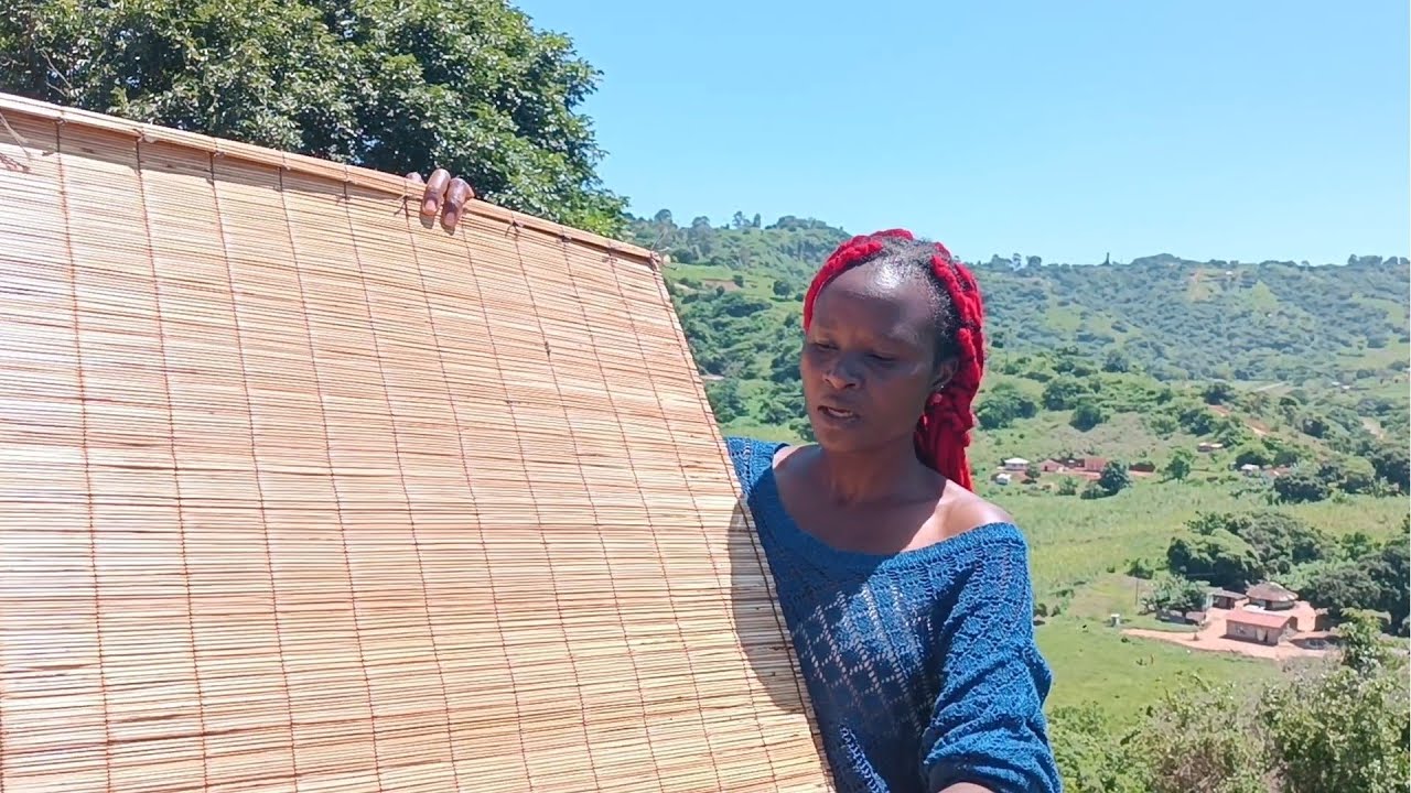 Part 1:How to make a traditional African mat.
