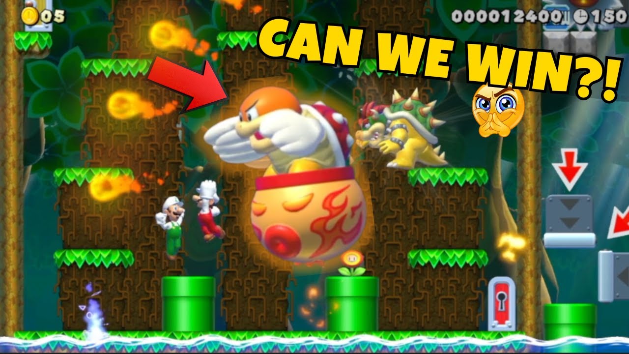 CAN DAD SURVIVE GMONEY’S TROLL LEVELS?! 😱 | Mario Maker 2