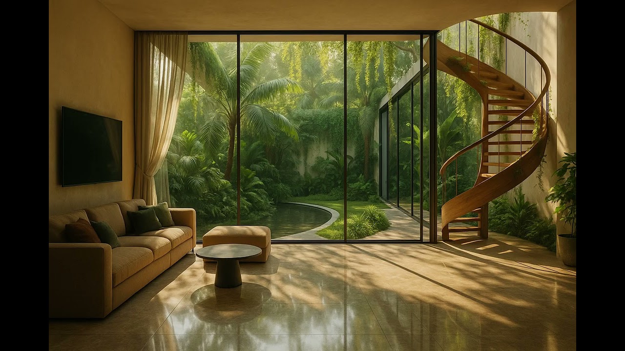 Tranquil Oasis Lounge Jazz | Lo-Fi Chillbeats & Tropical Calm