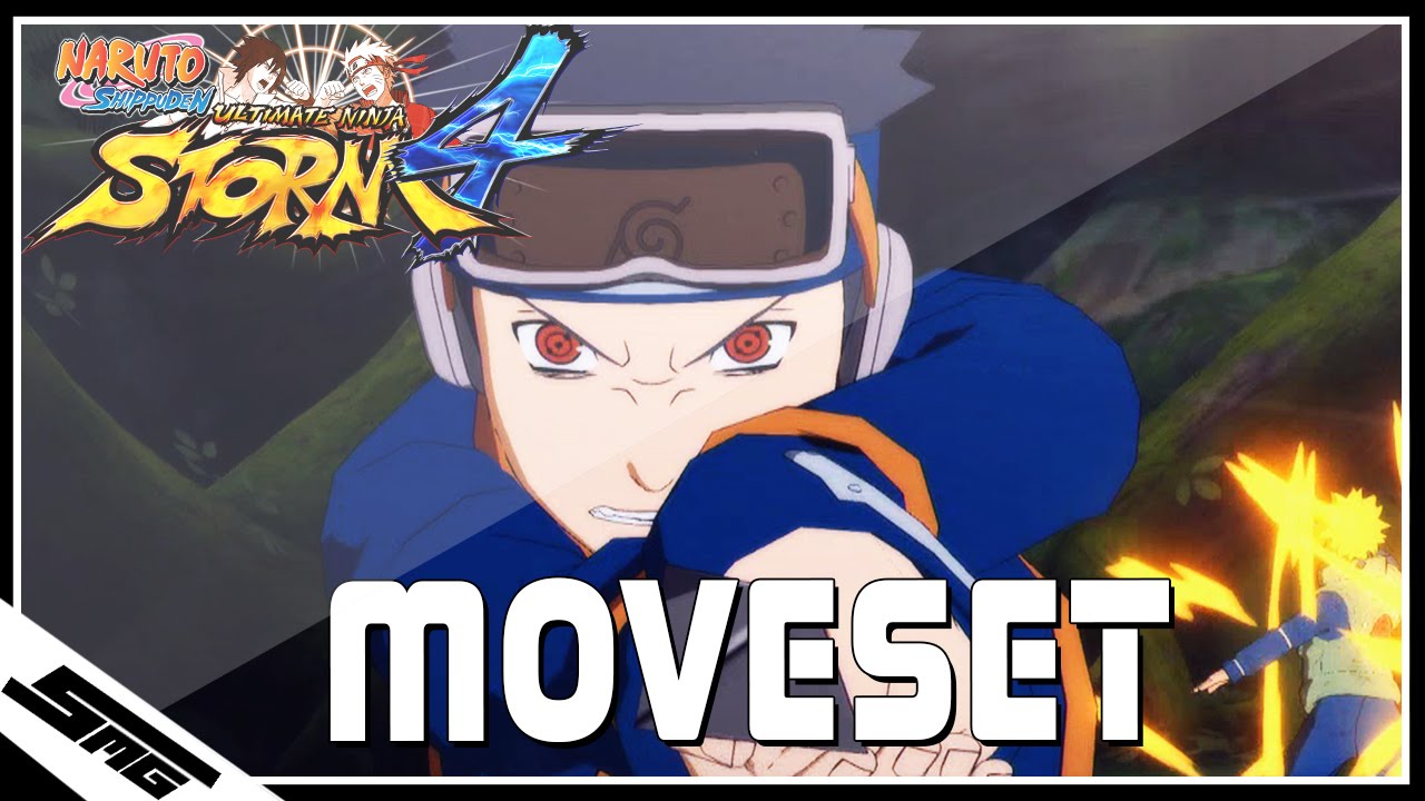 Naruto Ultimate Ninja Storm 4 - PTS Obito COMPLETE Moveset