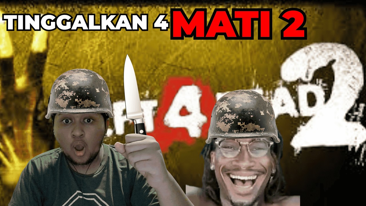 AKU BERMAIN GAME ZOMBIE INI LAGI!!! L4D2 #2