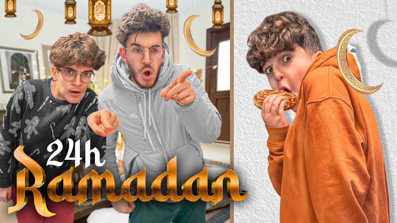 MON PETIT FRÈRE RÉUSSIT ENFIN SON PREMIER JOUR DE RAMADAN ?! 24H AVEC 4 FRÈRES PENDANT LE RAMADAN