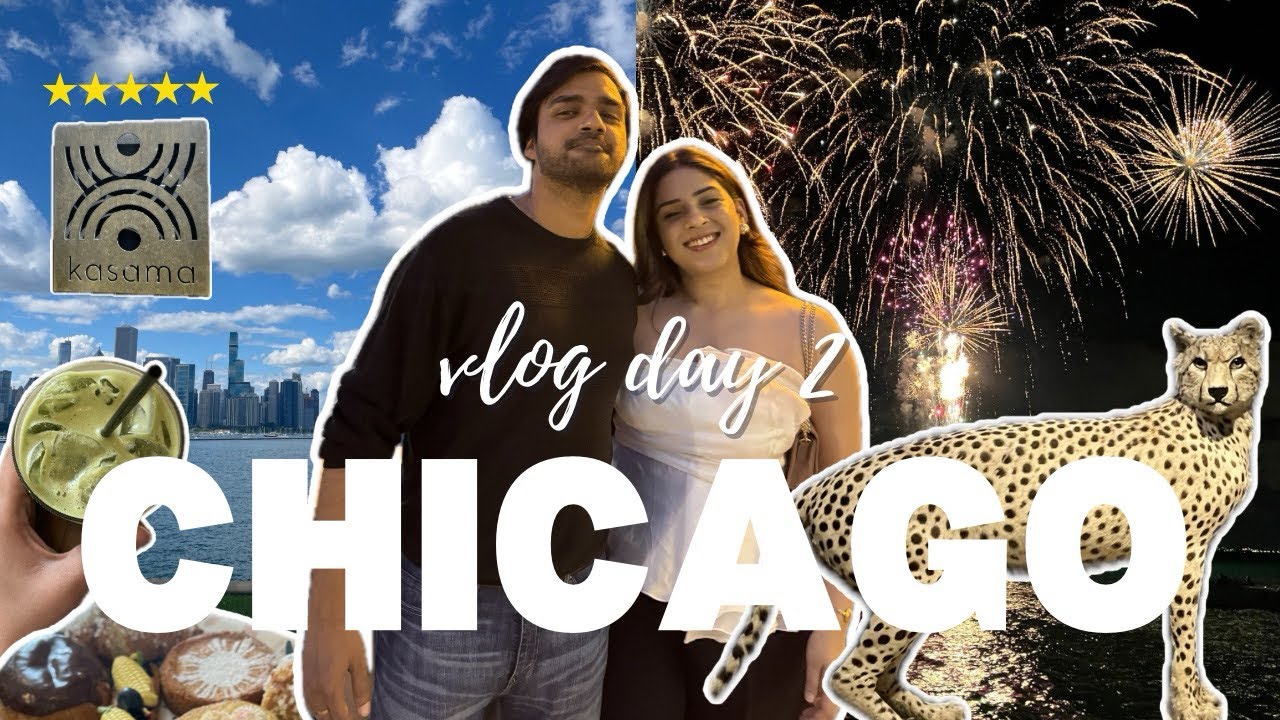 Chicago vlog part 2 | fireworks cruise | Iconic spots and museum tour | EP #11