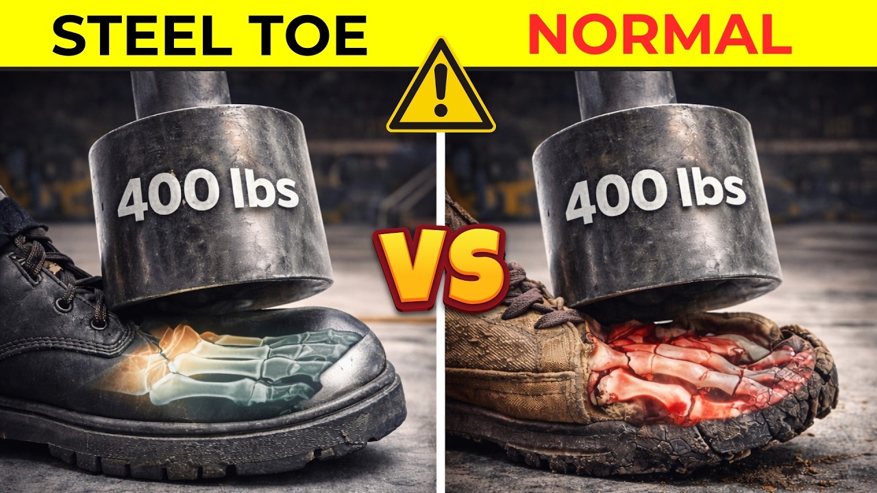 Steel Toe vs Normal Shoes: Which Is Safer?