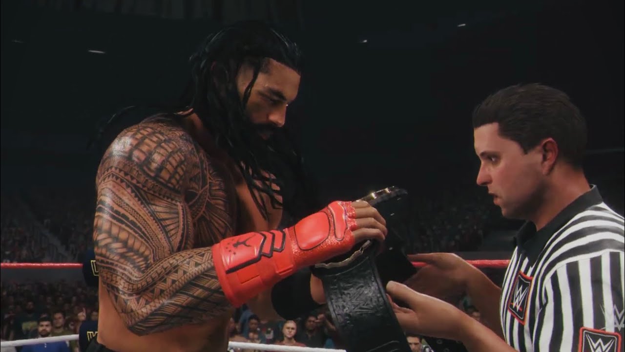 Roman Reigns rewrites WM40 